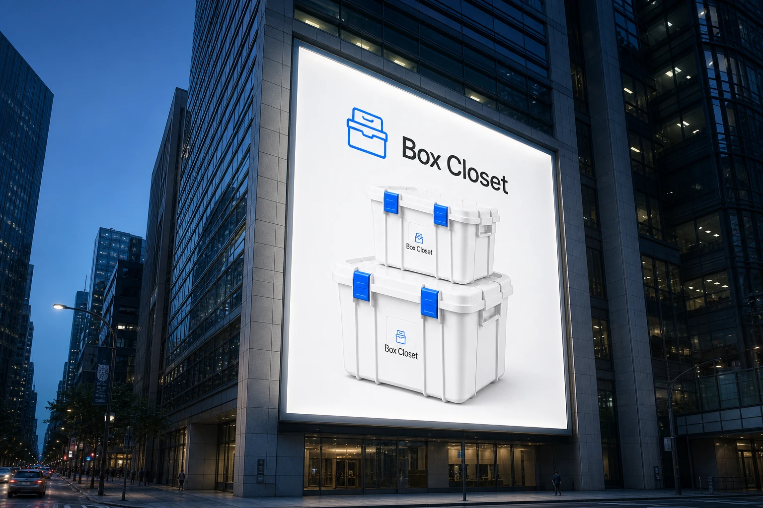 Box Closet in the city